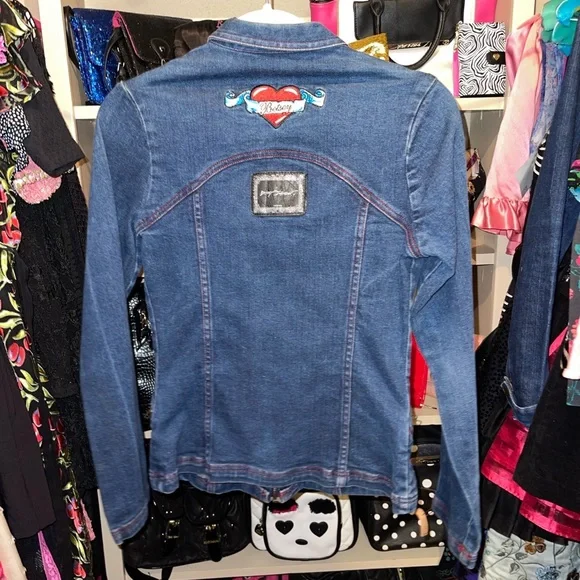 VTG Betsey Johnson Jean Jacket - Picture 3 of 4